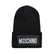 Czapki damskie - Moschino Czapka | z dodatkiem wełny - miniaturka - grafika 1
