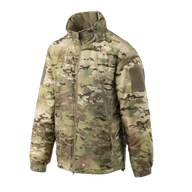 Odzież taktyczna i umundurowanie - Lekka Kurtka Zimowa Helikon-Tex LEVEL 7 – Multicam - miniaturka - grafika 1