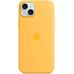 Etui APPLE Silicone Case MagSafe do iPhone 15 Plus Promienny - Etui i futerały do telefonów - miniaturka - grafika 1