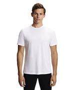 Koszulki męskie - FALKE Koszulka męska 38945 T-shirt, biała, 3XL - miniaturka - grafika 1
