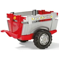 Jeździki dla dzieci - Rolly Toys Przyczepa czerwona (121700) - miniaturka - grafika 1