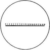Mikroskopy i lupy - Mikroskop Eschenbach Skala pomiarowa precyzyjna, typ D ESCHENBACH - miniaturka - grafika 1