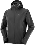 Kurtki i kamizelki sportowe damskie - Salomon Kurtka Salomon Essential 2.5L Black C17904 - miniaturka - grafika 1