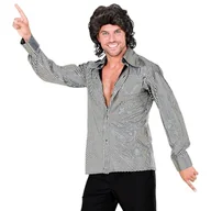 Koszule męskie - W WIDMANN MILANO Party Fashion - Koszula 70s, styl disco, koszula męska, fantazyjne kostiumy - miniaturka - grafika 1