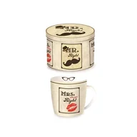 Kubki - Nuova Cer R2S Porcelanowy kubek w blaszanym pudełku 350 ml R2S Happy Life 217 LIP - miniaturka - grafika 1