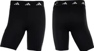 Spodnie sportowe damskie - Adidas Spodenki damskie adidas Techfit Bike czarne HF6681 XS - miniaturka - grafika 1
