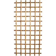 Kratki i pergole - Kratka prosta bez ramy 90 x 180 cm impregnacja brązowa - miniaturka - grafika 1