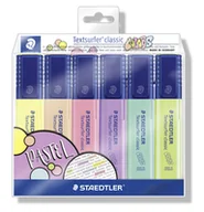 Artykuły biurowe - Staedtler Zakreślacz Classic Colors 6 kolorów - miniaturka - grafika 1
