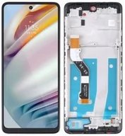 Części serwisowe do telefonów - Wyświetlacz LCD + ekran dotykowy Motorola MOTO G60 XT2135 (Regenerowany) Ramka czarna - miniaturka - grafika 1