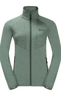 Kurtki damskie - Jack Wolfskin Damska kurtka polarowa od liści - miniaturka - grafika 1