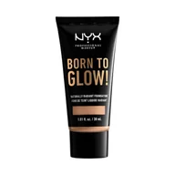Podkłady do twarzy - NYX Professional Makeup Professional Makeup - BORN TO GLOW - NATURALLY RADIANT FOUNDATION - Rozświetlający podkład do twarzy - NATURAL NYXTGNA - miniaturka - grafika 1