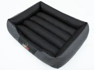 Legowiska dla psów - Hobbydog R4Cesgra6 Hundebett / Sofa / Korb Cesar Standard Kunstleder, Kodura, Graphit, Größe  R,, 114 X884 X225 C - miniaturka - grafika 1