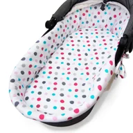 Prześcieradła dla dzieci - Wkładka Do Gondoli Wózka Prześcieradło Muślinowa - miniaturka - grafika 1