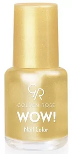 Golden Rose LAKIER DO PAZNOKCI WOW! 042 ZŁOTY LAGRWOW042 - Lakiery do paznokci - miniaturka - grafika 1