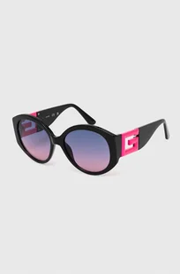 Guess okulary przeciwsłoneczne damskie kolor czarny GU7917_5674T - Okulary przeciwsłoneczne - miniaturka - grafika 1