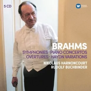 Brahms Symphonies Overtures Haydn Variations Piano Concertos CD) Harnoncourt BPO & Concertgebouw Buchbinder - Muzyka klasyczna - miniaturka - grafika 1