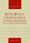 Filologia i językoznawstwo - Retoryka, genologia i stylistyka tekstów literackich i dziennikarskich - miniaturka - grafika 1