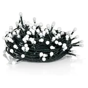 Oświetlenie świąteczne - Retlux łańcuch okrągłych lampek choinkowych 100 LED ciepła biel - miniaturka - grafika 1