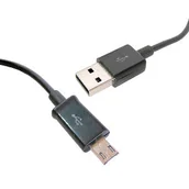 Kable USB - Kabel USB - micro-usb OEM czarny 85cm - miniaturka - grafika 1