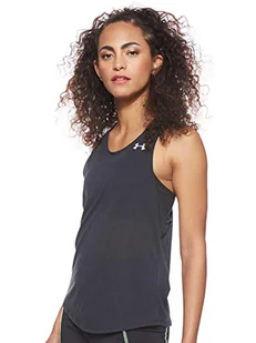 Under Armour UA Streaker 2.0 Racer Tank-BLK - XS 1326498-001_XS - Koszulki i topy damskie - miniaturka - grafika 1