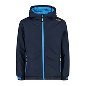 Kurtki i płaszcze dla chłopców - CMP - Kid Jacket Fix Hood, Boy, Black Blue, 98 - miniaturka - grafika 1