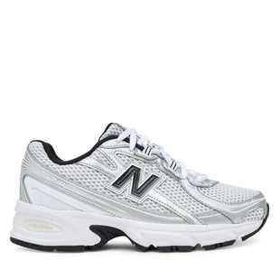Sneakersy New Balance GR740NW Szary - Buty dla chłopców - miniaturka - grafika 1