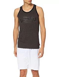 Lonsdale London London Cureton Slim Fit Tank Top męski szary Marl Ash L 113921 - Koszulki i topy damskie - miniaturka - grafika 1