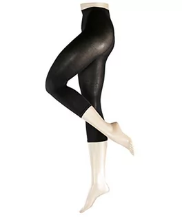 Legginsy - Esprit damskie bawełniane legginsy Capri Capri - mieszanka bawełny, czarne (czarne 3000), UK M (rozmiar producenta: 38-40), 1 para 18444-3000 - grafika 1