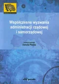 Polityka i politologia - Współczesne wyzwania administracji rządowej i samorządowej - miniaturka - grafika 1