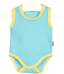 Body 56 Ramiączko na ramiączkach RAMKA ramki Bez rękawa ROZM. 56 Pampicio - Body dla niemowląt - miniaturka - grafika 1