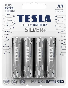 Tesla AA Silver+ 4szt - Baterie i akcesoria - miniaturka - grafika 1