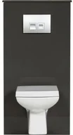 Stelaże i zestawy podtynkowe do WC - Zabudowa stelaża wc szara FOKUS - miniaturka - grafika 1