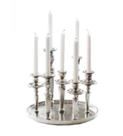 Dekoracje domu - Świecznik, metal, 153287 - miniaturka - grafika 1