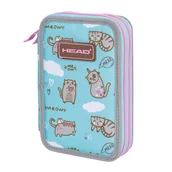 Piórniki - Piórnik podwójny bez wyposażenia HEAD MEOW, AC2 - miniaturka - grafika 1