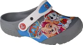 Buty dla dziewczynek - Crocs Crocs Fun Lab Paw Patrol Clog 206276-007 szare 20/21 - miniaturka - grafika 1