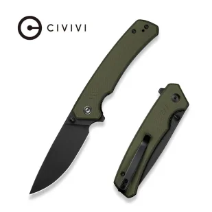 Civivi Merit OD Green G10, Black Stonewashed 14C28N (C24012-2) - Noże - miniaturka - grafika 1