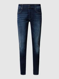 Jeansy o kroju slim fit z dodatkiem streczu model ‘3301’ - Spodnie męskie - miniaturka - grafika 1