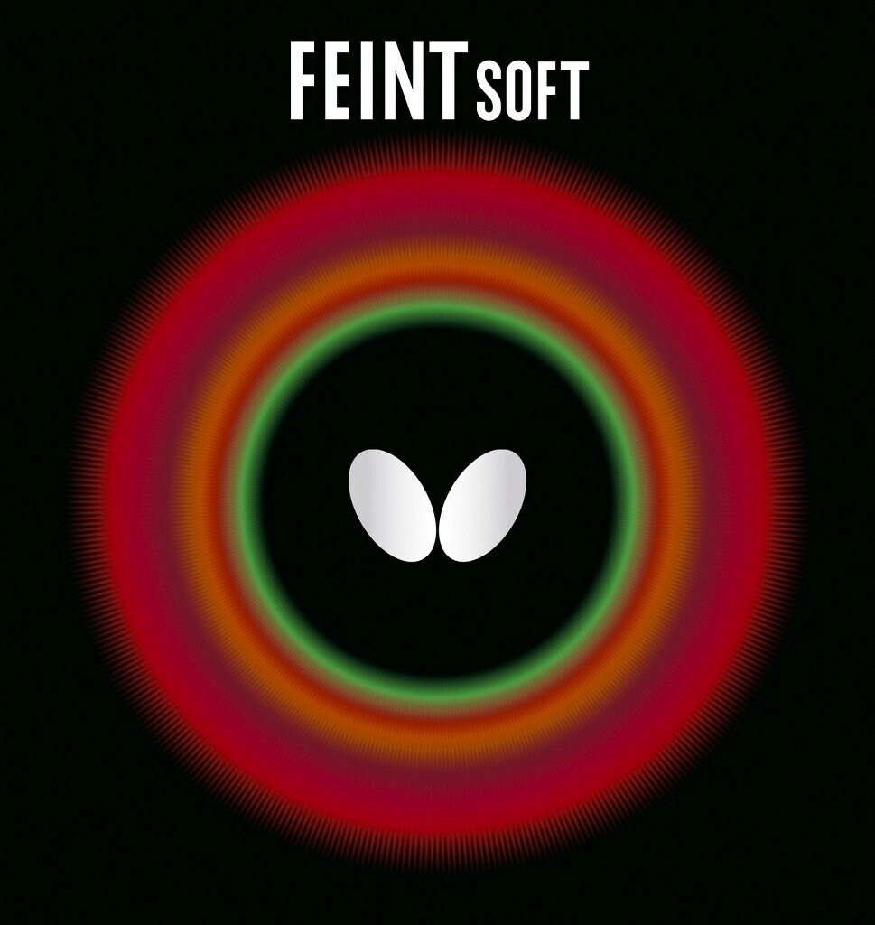 Pokrycie Butterfly Feint Soft Czerwony, OX