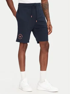 Jack&Jones Szorty sportowe Gordon 12268446 Granatowy Regular Fit - Spodenki męskie - miniaturka - grafika 1