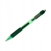Długopisy - DŁUGOPIS ŻELOWY D.RECT AH-806C ZIELONY 1szt. - miniaturka - grafika 1