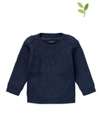 Bluzy i sweterki niemowlęce - Noppies Sweter w kolorze granatowym - miniaturka - grafika 1