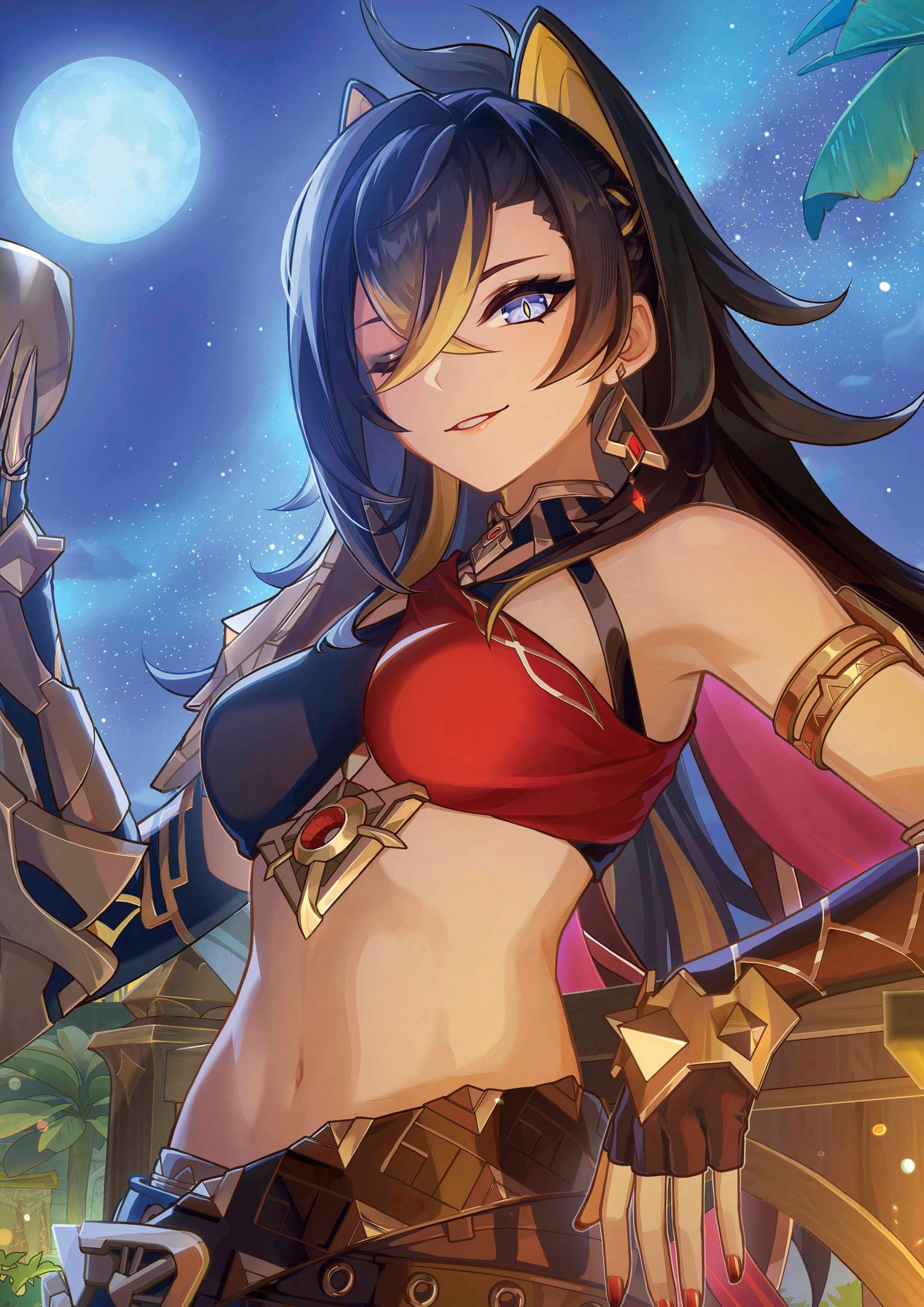 Plakat A3 Genshin Impact Anime Gra Dehya