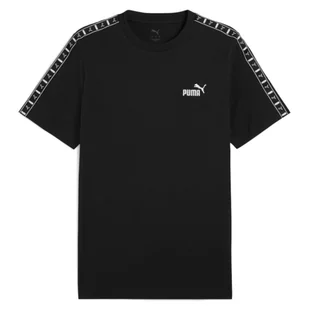 Koszulka męska Puma 68467401 ESS TAPE PUMA Black Czarna - Koszulki męskie - miniaturka - grafika 1