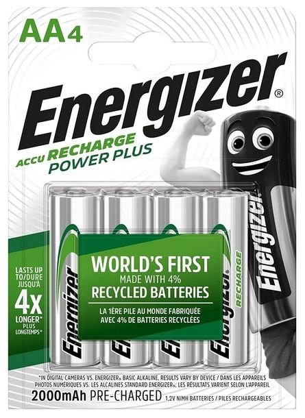 Energizer AKUMULATOR BAT-AA/AKU*P4 1.2V AA BAT-AA/AKU*P4