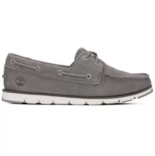 Camden Falls Boat Shoes [gunmetal suede] - rozmiar 41 - Półbuty damskie - miniaturka - grafika 1
