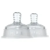Smoczki do butelek - Mepal Smoczek do karmienia niemowląt z powolnym przepływem Mio 108062053100 2 szt. - miniaturka - grafika 1