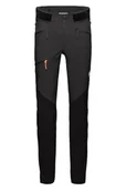 Spodnie męskie - Mammut Spodnie softshellowe męskie Courmayeur So czarne 48_M_L_ - miniaturka - grafika 1