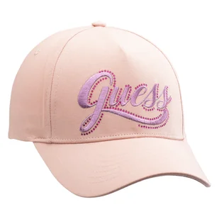 Damska Czapka z daszkiem GUESS CLAUDIE CAP W4YZ00WEGD0-G6I1 – Różowy - Czapki damskie - miniaturka - grafika 1