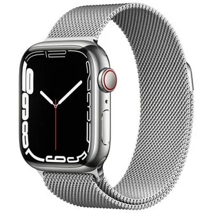 Apple Watch 7 LTE 45mm Silver Steel/Silver Loop - Smartwatch - miniaturka - grafika 1