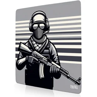 PODKŁADKA POD MYSZ GAMINGOWA De_Terror 30x30 TILT Wytrzymała XL Gamingowa - Podkładki pod mysz - miniaturka - grafika 1